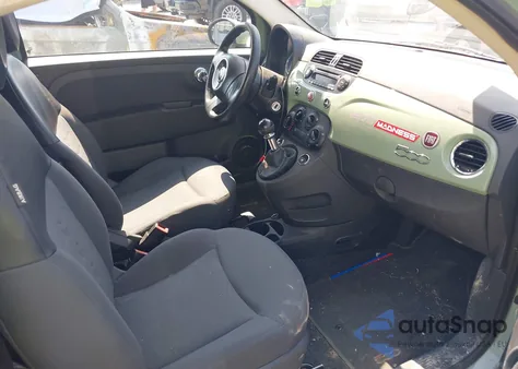 2012 Fiat 500 Pop from USA, damaged, VIN 3C3CFFAR4CT126787